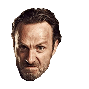 The Walking Dead Sticker by imoji