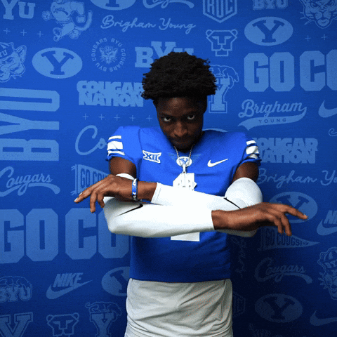 College Football Go Cougs GIF by BYU Cougars