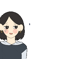 rupalico anime weird awkward umm Sticker