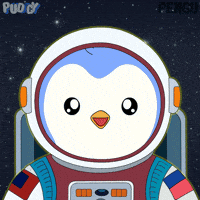 To The Moon Good Luck GIF by Pudgy Penguins