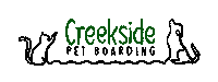 creeksidepetboarding cat dog creekside creeksidepetboarding Sticker