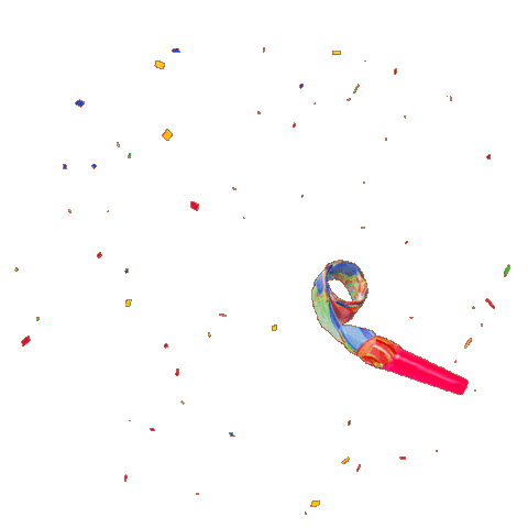 Celebrate Realistic Effects Sticker by chris timmons