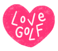 Pink Love Sticker by Catharina Stewart