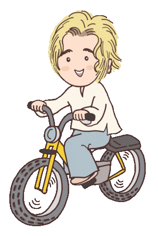 Bicycle Sticker by rico
