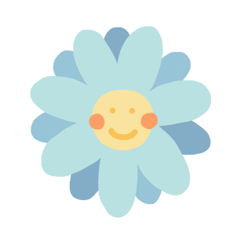 Flower Smile Sticker