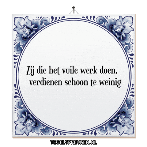 Teamwork Respect Sticker by Tegelspreuken.nl