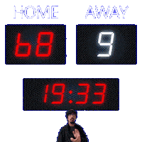 9 Away Sticker