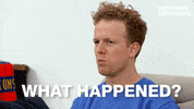 Confused What Happened GIF by Gogglebox Australia