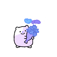 For You Flower Sticker