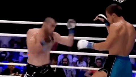 knock out mma GIF