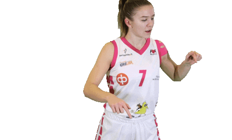 FoA_Naiset giphyupload sports basketball player Sticker