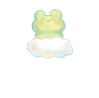 abukero かえる 雲 かえる雨 GIF