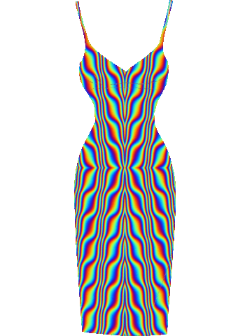 midi dress Sticker by CTHROU