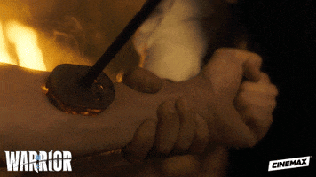 cinemax brand ouch warrior amistad GIF