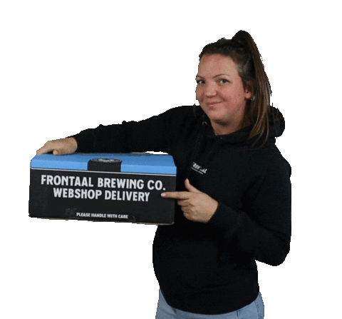 Drink Beer Sticker by Brouwerij Frontaal