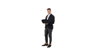 Working Business Man Sticker by IngatlanPáholy