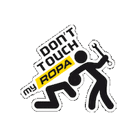 ropamaschinenbau tiger potato touch ropa Sticker