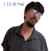 125 Bpm Sticker