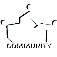 iglesia community Sticker