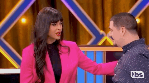 Tbs Jameela Jamil GIF by The Misery Index