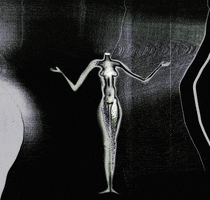 neptunyxa art animation illustration woman GIF