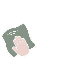 Polish Wipe Sticker by Organising Life Beautifully
