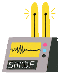 Illustration Machine Sticker by Henri Campeã