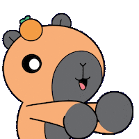 I Hate You Middle Finger Sticker by CAPY-ERA