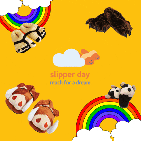 RFAD giphyupload slipper day 2023 GIF