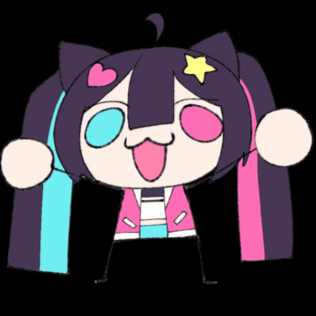 YuriNori giphygifmaker thrilled yurinori nori original character GIF