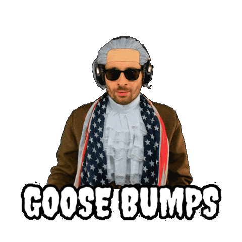 Goosebumps Chills Sticker