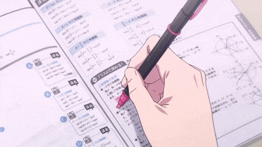 devineseverance giphyupload anime highlight notes GIF