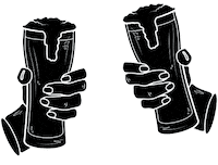 metabrewsociety beer cheers nft community Sticker