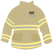 fire fireman Sticker by TEEX (Texas A&M Engineering Extension Service)