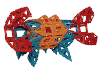 boo crab Sticker by RENGEL