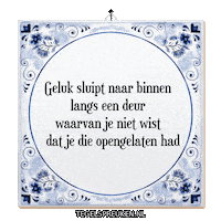 Moment Hart Sticker by Tegelspreuken.nl