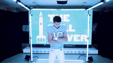 North Carolina Football GIF by UNC Tar Heels