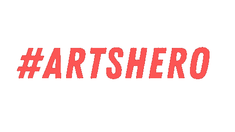 Save The Arts Sticker by Be An Arts Hero