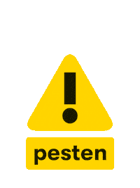 Let Op Sticker by kijkwijzeronline