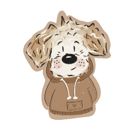 Dog Sticker by Winkeltjevanbeer