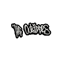 The Outsiders Logo Sticker by JoomBoos