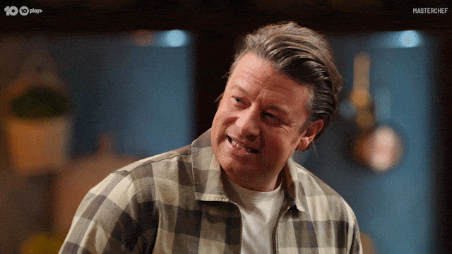 Confused Jamie Oliver GIF by MasterChefAU