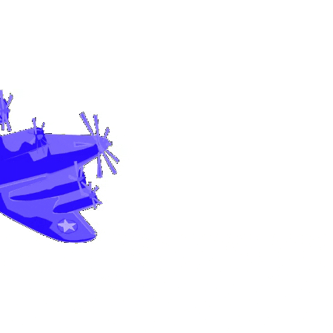 Fighter Plane Army GIF by Rob Jelinski Studios