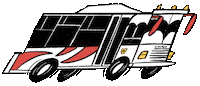 Ride Bus Sticker by Diez