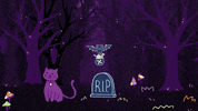Trick Or Treat Cat GIF by Bellabu Bear