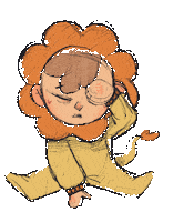 Happy Wake Up Sticker by Loune__e