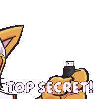 Stop Talking Top Secret Sticker by VeeFriends