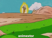 Super Saiyan Goku Vs Saitama GIF