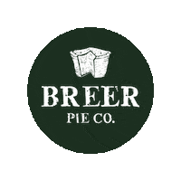 BreerPieCo breer pie co breer pie breer breer aberdeen Sticker