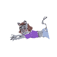 curleyharris ugh meow shy flustered Sticker